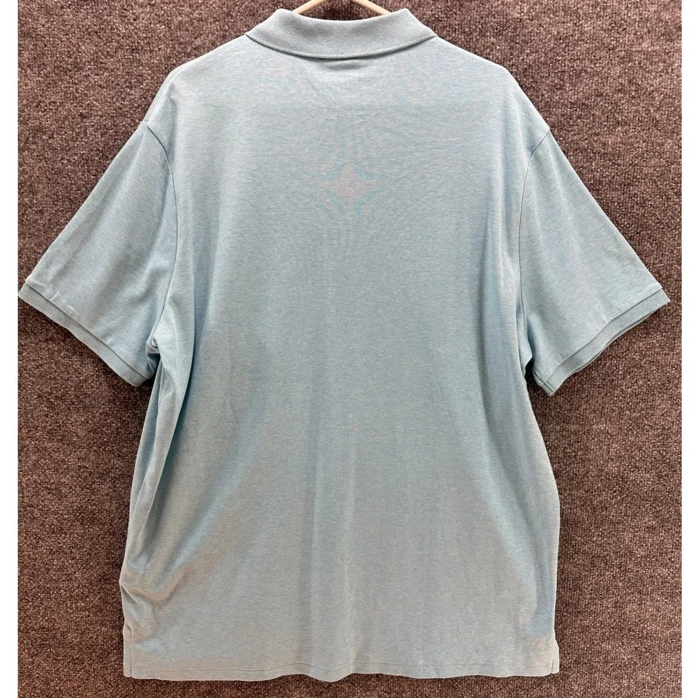 Polo Ralph Lauren Mens XL Classic Fit Short Sleeve Polo Shirt Light Blue, NWT